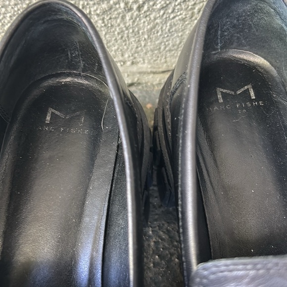 Marc Fisher Lug Sole Loafers Chunky Sole Preppy Officecore Sz 9 - Picture 7 of 9